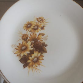 Listing 3 of 12 for Constantia Fine China RSA - Delilah - 24 Teacup, Saucer, Side & Main Plate Sets