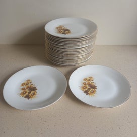 Listing 11 of 12 for Constantia Fine China RSA - Delilah - 24 Teacup, Saucer, Side & Main Plate Sets