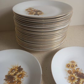 Listing 12 of 12 for Constantia Fine China RSA - Delilah - 24 Teacup, Saucer, Side & Main Plate Sets