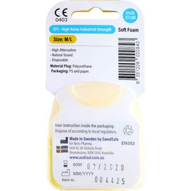 Listing 2 of 2 for Audi Plugs Ear Plugs High Noise 8pack