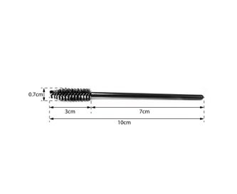 Listing 3 of 4 for 50 Pack Disposable Eyelash Brush Eyebrow Brush Mascara Wands Makeup Ki