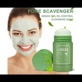 Listing 2 of 5 for Green Tea Mask Clay Stick For Face | Poreless Deep Cleanse Mask Stick