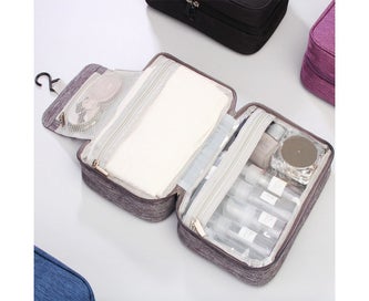 Listing 3 of 4 for Waterproof Travel Toiletry Bags Hanging Multi-function Cosmetic Bag Makeup Ba