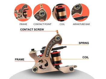 Listing 4 of 8 for Tattoo Kit 2 Machines (Over Stocked)