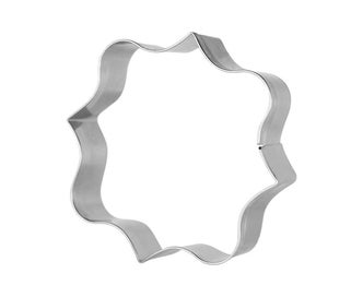 Listing 3 of 7 for Stainless Steel Mousse Circle Square Picture Frame Cookie Cutter Cookie Cut