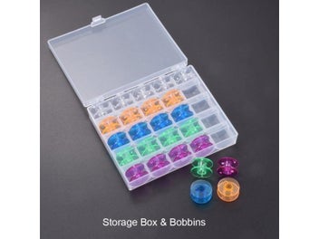 Listing 4 of 10 for Sewing Bobbins Box Set Storage Box For Sewing Tools Accessories Bobbin