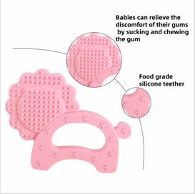 Listing 3 of 3 for baby training chew molar stick, food grade silicone baby molar toy - 2PCS - 3