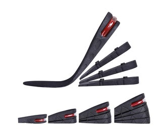 Listing 2 of 8 for 4-Layer Unisex Height High Increase Shoe Insoles Lifts For Men Women Shoe P