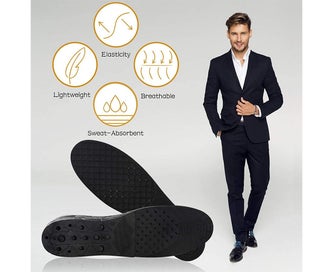 Listing 4 of 8 for 4-Layer Unisex Height High Increase Shoe Insoles Lifts For Men Women Shoe P
