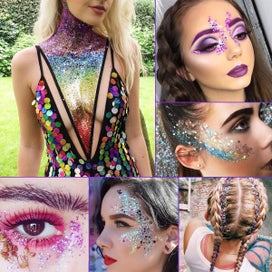 Listing 8 of 9 for 15 Colors Glitter Eyeshadow Palette