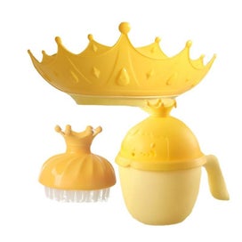 Listing 5 of 5 for 2 Pack Baby Shower Caps 0-9 Years Kids Shower Caps Adjustable Sun Cap Kids S