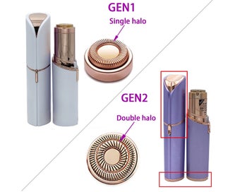 Listing 2 of 4 for Facial Hair remover replacement heads for Flawless Finishing Touch facial Hai