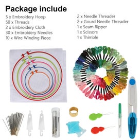 Listing 9 of 9 for Embroidery Thread Starter Kit