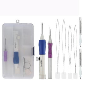 Listing 2 of 5 for Punch Needle Embroidery Set,embroidery Pen Punch Needle Kit Craft Tool -