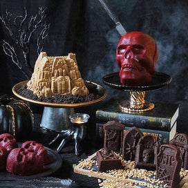 Listing 4 of 5 for Halloween Cake Moldlarge Silicone Skull Moldbpa Freecan Be Used To Make Ca