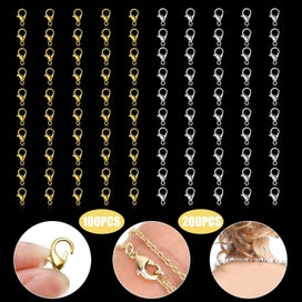 Listing 1 of 10 for Jewelry Beaded Necklace Lobster Clasp Hooks