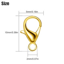 Listing 8 of 10 for Jewelry Beaded Necklace Lobster Clasp Hooks