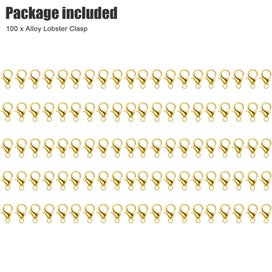 Listing 9 of 10 for Jewelry Beaded Necklace Lobster Clasp Hooks