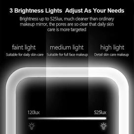 Listing 5 of 5 for 3 Colors Lights Cosmetic Makeup Mirror Led Lamp