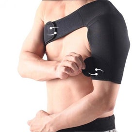 Listing 1 of 1 for Adjustable Shoulder Protection Support Arm Brace Bandage Wrap Strap Band