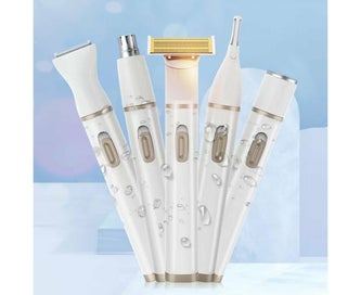 Listing 2 of 7 for Upgraded 5 in 1 Electric Shaver for Women Painless Eyebrow Razor Bikini Tri