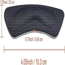 Listing 2 of 5 for black6 Pairs Heel Cushion Pads Heel Grips Self Adhesive Lining Shoe Insoles