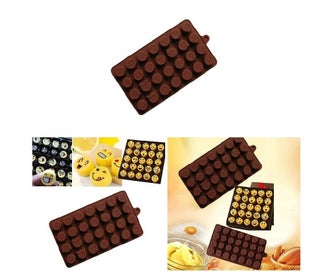 Listing 3 of 4 for Fashion Cake Baking Mold Silicone Emoji Funny Face DIY Chocolate Sugar Cand