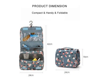 Listing 3 of 7 for Youngshion Large Capacity Hanging Toiletry Wash Bag Portable Waterproof Makeu