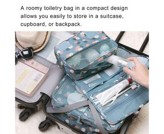 Listing 6 of 7 for Youngshion Large Capacity Hanging Toiletry Wash Bag Portable Waterproof Makeu