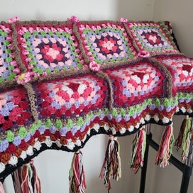 Listing 6 of 6 for Crochet Baby Bassinet Blanket