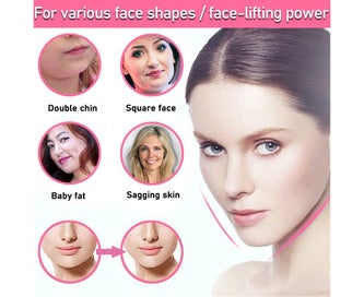Listing 4 of 7 for Face Slimming Strap Pain-Free Face Lifting Belt Chin Strap Double Chin Redu