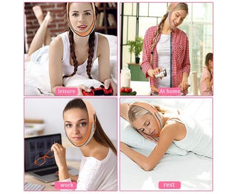 Listing 7 of 7 for Face Slimming Strap Pain-Free Face Lifting Belt Chin Strap Double Chin Redu