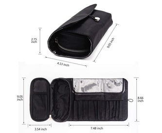 Listing 4 of 5 for Portable Makeup Brush Organizer Makeup Brush Holder for Travel