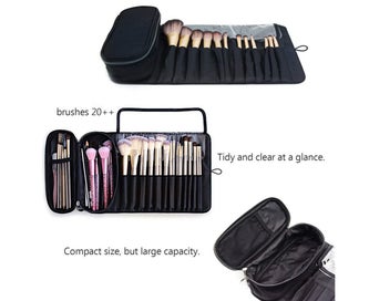 Listing 5 of 5 for Portable Makeup Brush Organizer Makeup Brush Holder for Travel