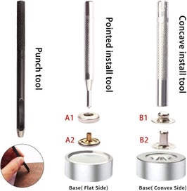 Listing 3 of 7 for New Leather Snap Fasteners on Afterpay