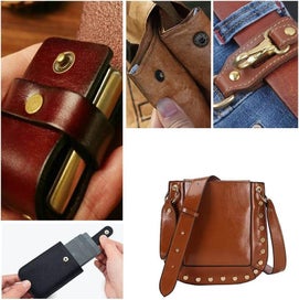 Listing 6 of 7 for New Leather Snap Fasteners on Afterpay