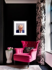 Listing 5 of 10 for President Donald J Trump Mug Shot | Fulton County GA 2023 | Framed Print