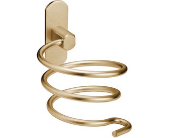 Listing 2 of 7 for Hair Dryer Holder, Space Aluminum Hair Dryer Rack Bathroom Rack Wall Hanging