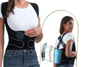Listing 3 of 10 for Adjustable Posture Corrector Back Brace Spine and Shoulder Support for Pain Reli
