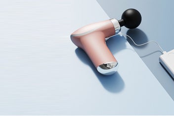 Listing 5 of 8 for Mini Massage Gun Portable Deep Tissue Percussion Muscle Massager with 3 Levels 8