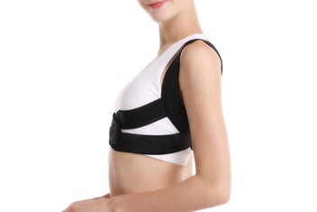 Listing 2 of 10 for 2Pcs Posture Corrector For Women And Men Adjustable Upper Back And Clavicle Supp