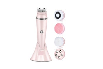 Listing 3 of 4 for Facial Cleansing Brush Set 4 in 1 Electric Powered Beauty Exfoliating Brush Face