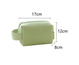 Listing 2 of 5 for Portable Cosmetic Bag, Leather Premium Handbag