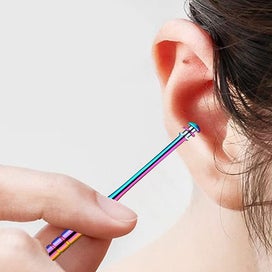 Listing 3 of 4 for 6Pcs Stainless Steel Ear Cleansing Tool Set Ear Cleaner Ear Care Set with Storag