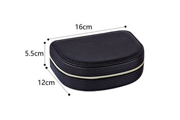 Listing 5 of 5 for Jewelry Box Portable Double Layer Travel Jewelry Display Storage Case for Earrin