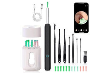 Listing 2 of 7 for Ear Cleaner Ear Wax Remover Ear Camera Cleaning Removal Pick Tool Visual Scoop w