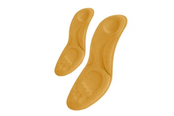 Listing 4 of 4 for 10 Pairs Constant Temperature Heated Memory Foam Arch Support Shoe Pads-Yellow