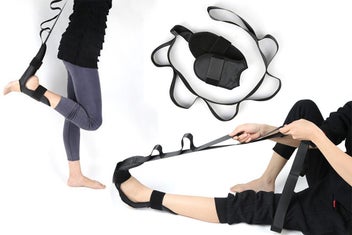 Listing 5 of 9 for 6 Multi-Loop Stretch Strap Yoga Straps For Stretching Yoga Flexibility Stretch B