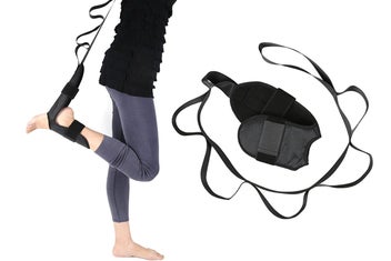 Listing 1 of 9 for 6 Multi-Loop Stretch Strap Yoga Straps For Stretching Yoga Flexibility Stretch B