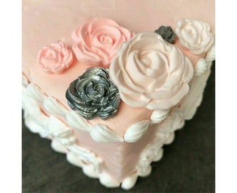 Listing 4 of 5 for Rose Flower 3D Silicone Clay Soap Mold Mould Fondant Sugarcraft Cake Decorating
